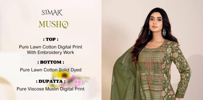 Glossy mushq Wholesale dress materials in Pune